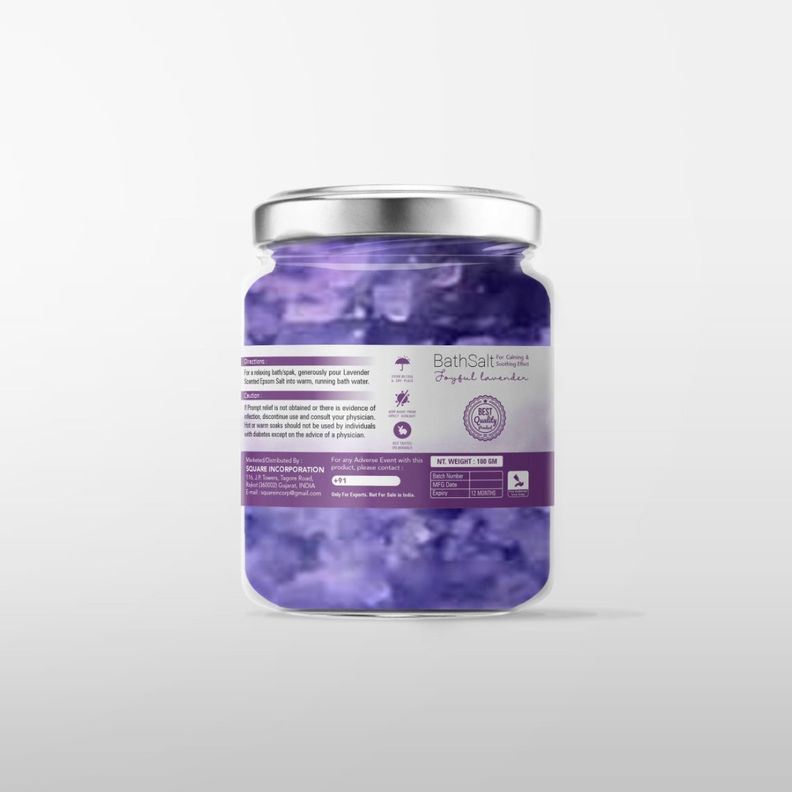 Joyful Lavender Bath Salts