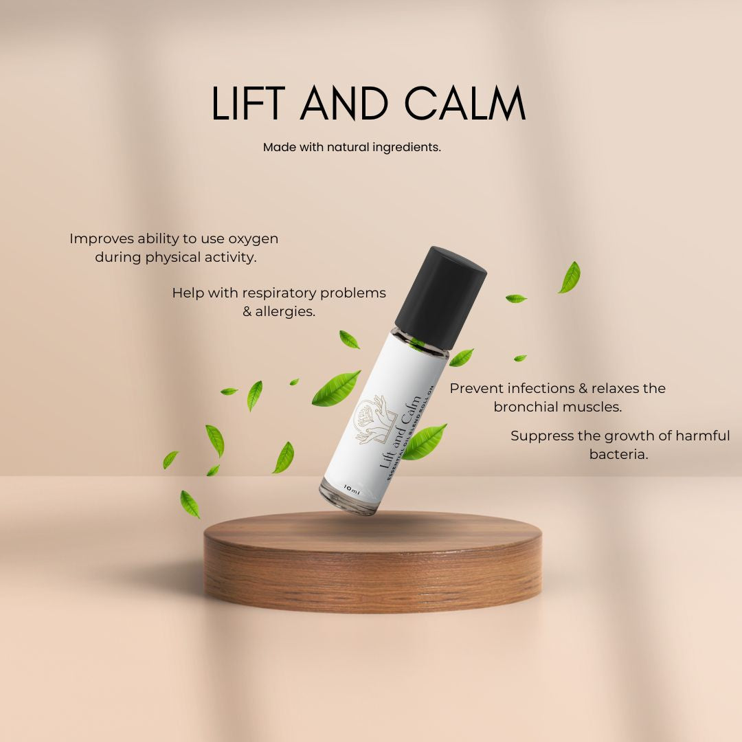Lift and Calm Roll-On Ayurvedic Stress Relief Blend