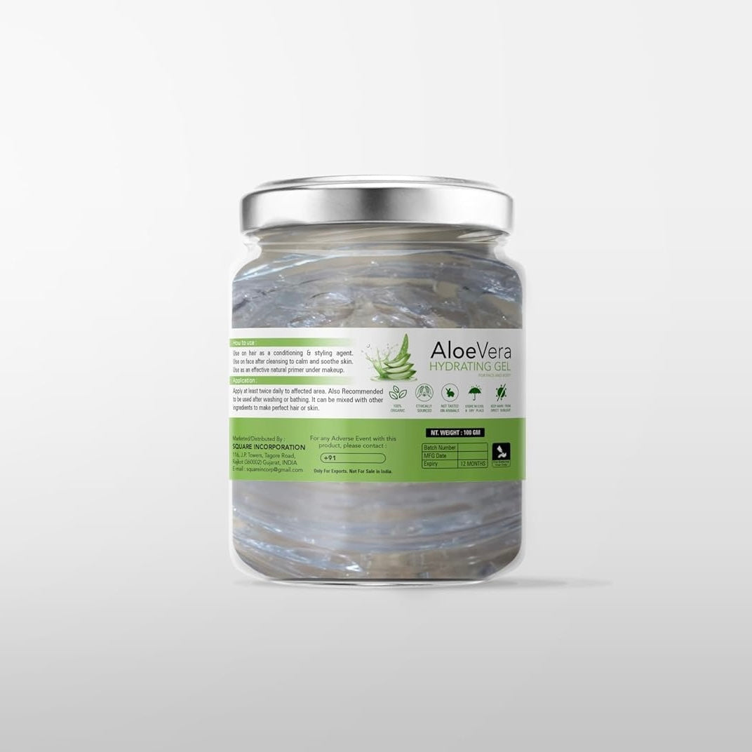 Aloe Vera Gel for Skin Moisturizing, Soothing Skin Multipurpose Gel