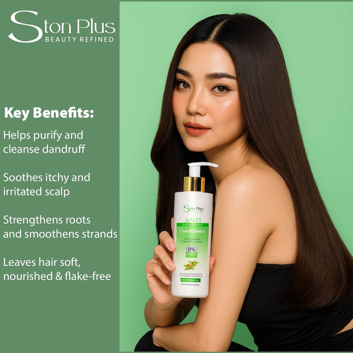 Ston Plus Keratin Protein Conditioner (With Argan Oil)