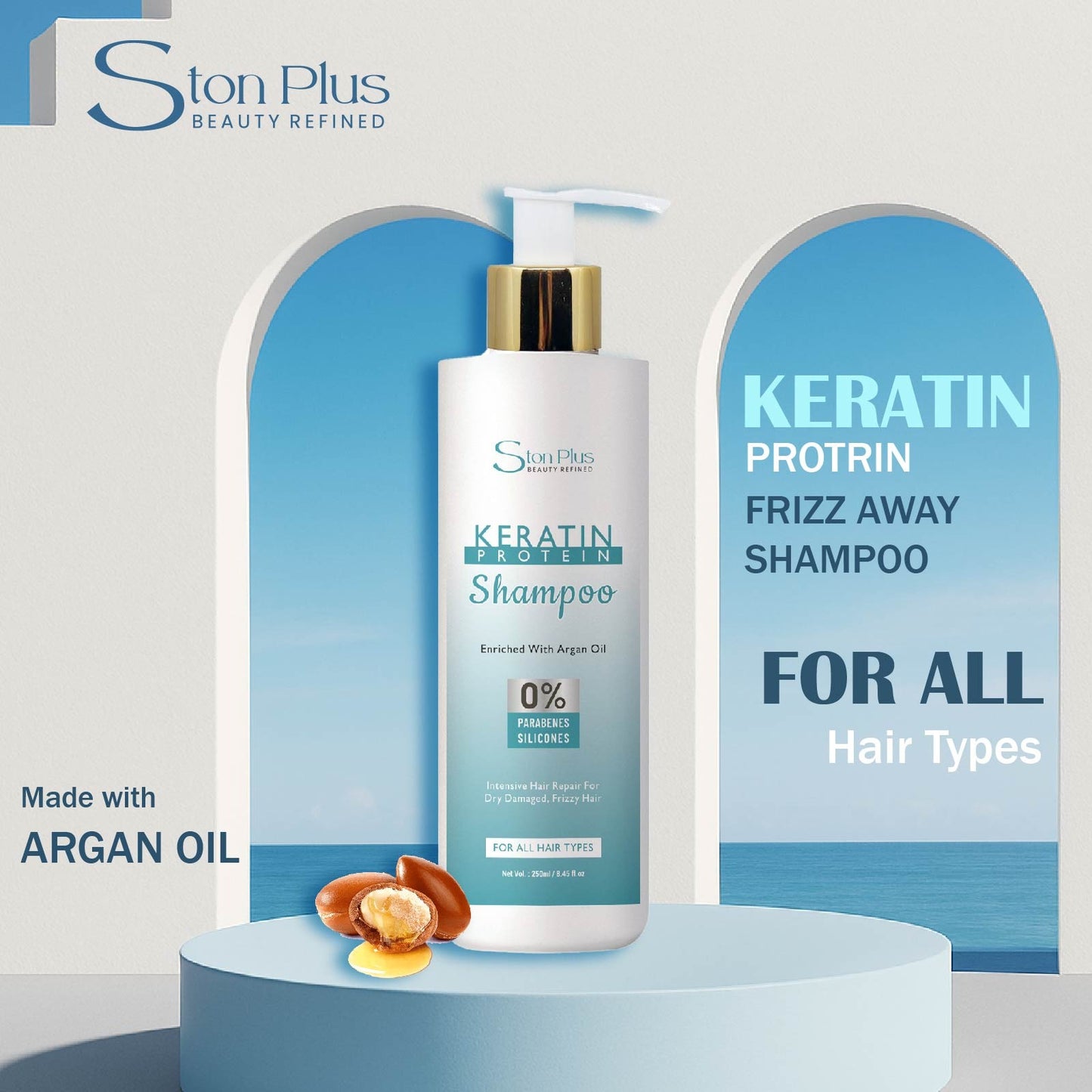 Ston Plus Keratin Protein Frizz Away Shampoo