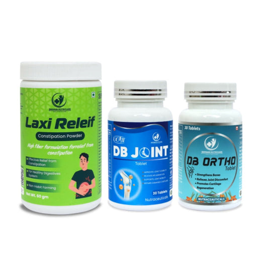 Lexi Releif + DB JOINT + DB ORTHO Combo 3