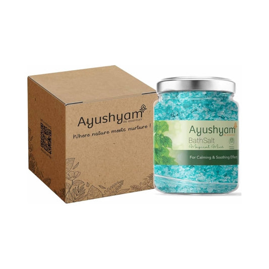 Peppermint Bath Salt and Foot Soak Bath salt for muscle pain relief