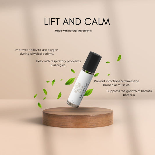 Lift and Calm Roll-On Ayurvedic Stress Relief Blend