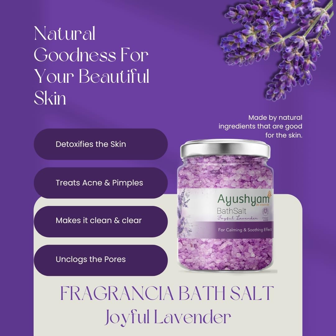 Joyful Lavender Bath Salts