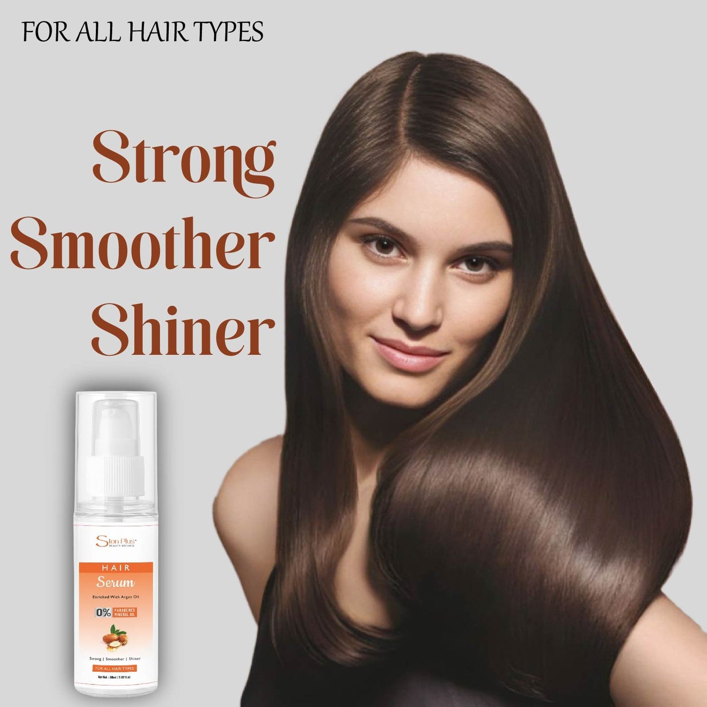 Ston Plus Hair Serum (With Argan Oil)