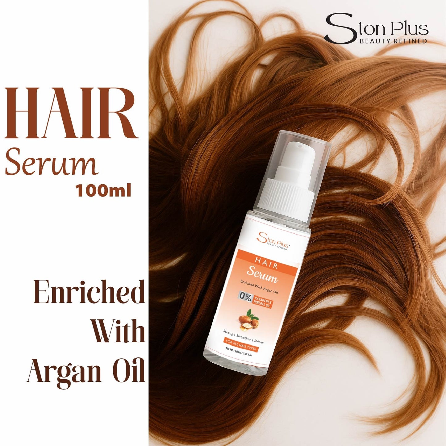 Ston Plus Hair Serum (With Argan Oil)