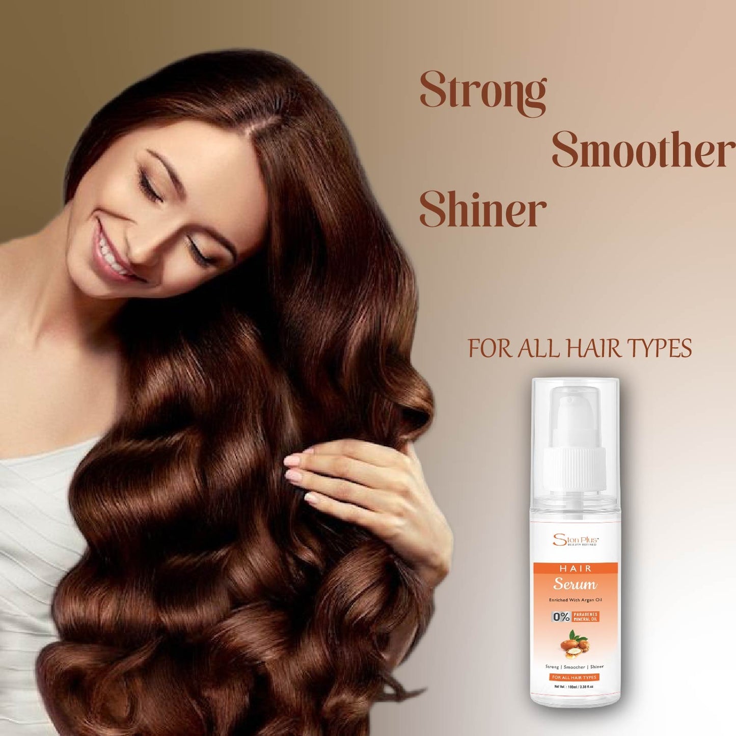 Ston Plus Hair Serum (With Argan Oil)