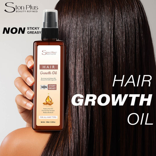 Ston Plus Hair Growth Oil (With Kalonji, Almond & Bhringraj Oil)