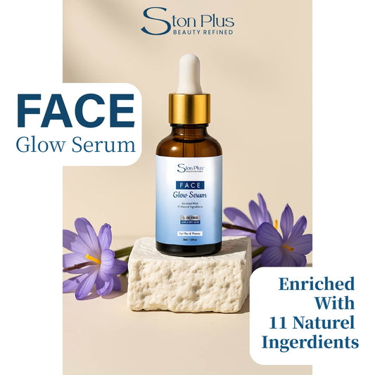 Ston Plus Face Glow Serum (With 11 Natural Ingredients)