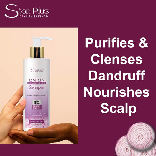 Ston Plus Onion & Black Seeds Shampoo