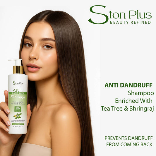 Ston Plus Anti-Dandruff Conditioner (With Tea Tree & Bhringraj)