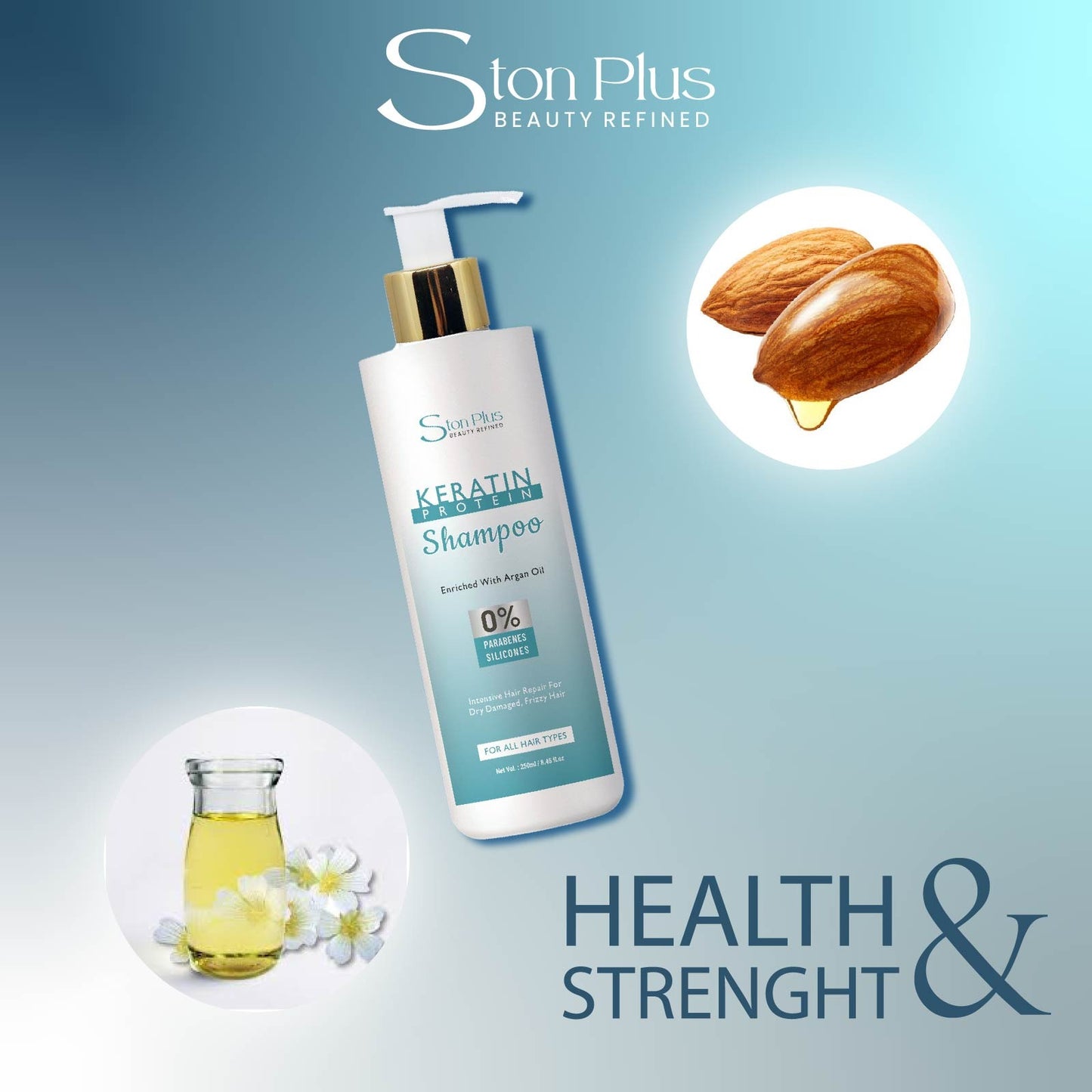 Ston Plus Keratin Protein Frizz Away Shampoo