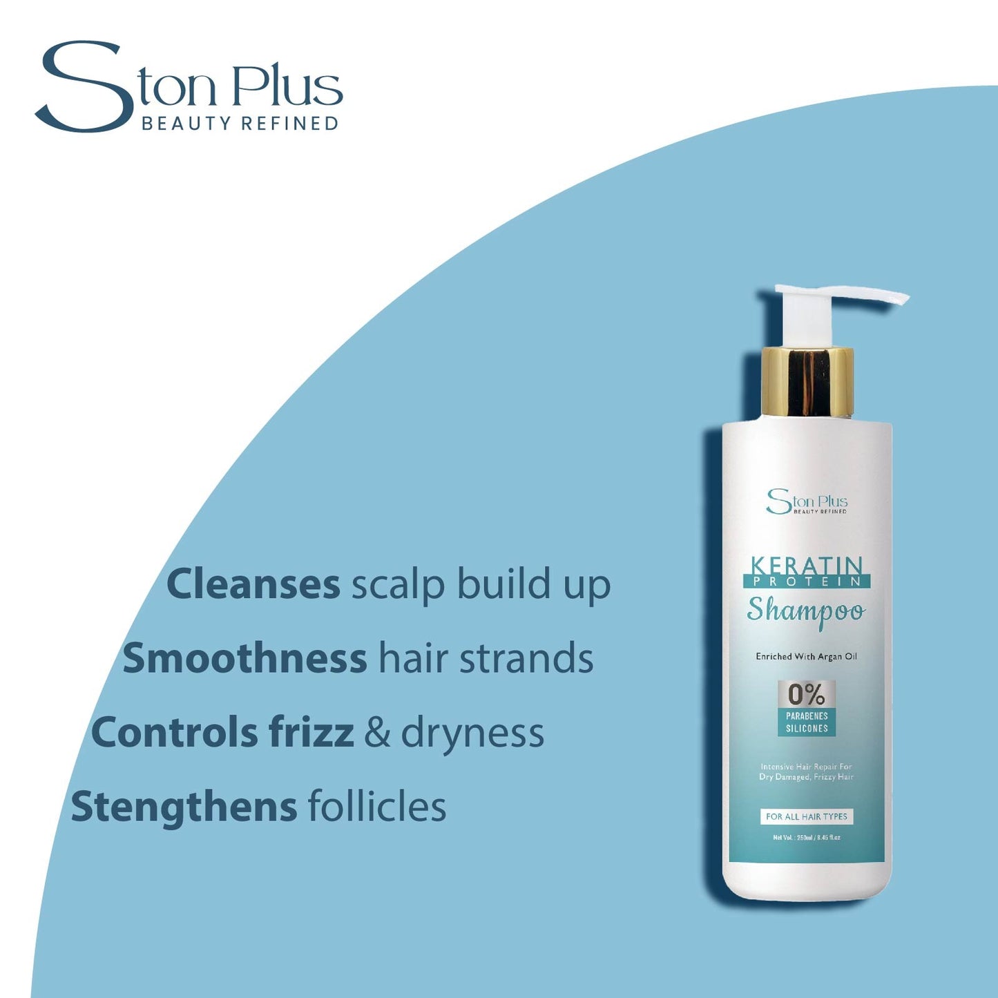 Ston Plus Keratin Protein Frizz Away Shampoo